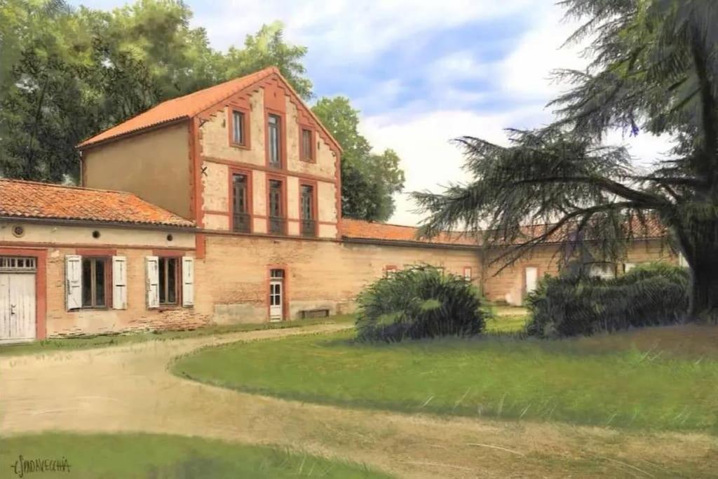 Gite Au Coeur Du Chateau Flotis Castelnau-dʼEstrétefonds Buitenkant foto